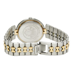 エルメス プロフィール 腕時計 クオーツ ベージュ文字盤 ステンレススチール メッキ ボーイズ HERMES 【中古】