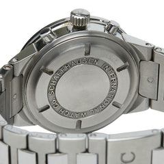 アイダブリューシー シャフハウゼン GST 腕時計 IW372703 クオーツ シルバー文字盤 ステンレススチール メンズ IWC SCHAFFHAUSEN 【中古】