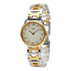 エルメス アルソー 腕時計 クオーツ ステンレススチール メッキ ボーイズ HERMES 【中古】