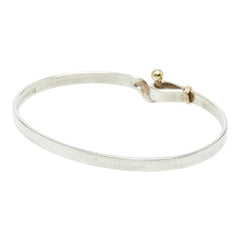 ティファニー フック&アイ ブレスレット SV925 シルバー K18YG イエローゴールド レディース TIFFANY&Co. 【中古】