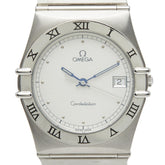 オメガ コンステレーション 腕時計 クオーツ シルバー文字盤 ステンレススチール ボーイズ OMEGA 【中古】