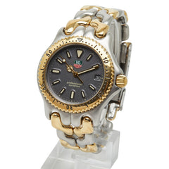 タグホイヤー セル プロフェッショナル200 腕時計 S95.213K クオーツ グレー文字盤 ステンレススチール メッキ ボーイズ TAG HEUER 【中古】