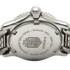 タグホイヤー セル 腕時計 WG1412-0 クオーツ ホワイト文字盤 ステンレススチール レディース TAG HEUER 【中古】
