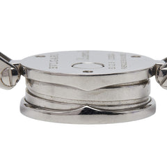 ブルガリ ビーゼロワン 腕時計 BZ22S スイス製クオーツ ブラック文字盤 ステンレススチール レディース BVLGARI 【中古】
