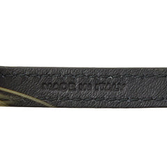 フェンディ モンスター バッグチャーム キーホルダー イエロー ブラック ファー レザー レディース FENDI 【中古】