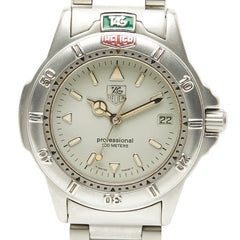 タグホイヤー プロフェッショナル 200 腕時計 WF1210-KO クオーツ グレー文字盤 ステンレススチール ユニセックス TAG HEUER 【中古】