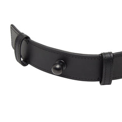 ロエベ ベルト 75・30 ブラック レザー レディース LOEWE 【中古】