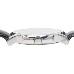 ブルガリ ソロテンポ 腕時計 ST35S クオーツ ブラック文字盤 ステンレススチール レザー メンズ BVLGARI 【中古】
