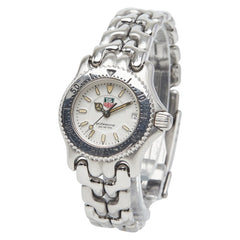 タグホイヤー プロフェッショナル 腕時計 WG1412-0 クオーツ ホワイト文字盤 ステンレススチール レディース TAG HEUER 【中古】