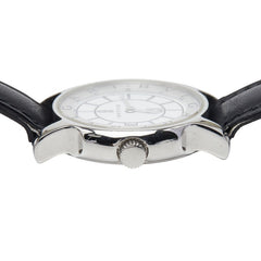 ブルガリ ソロテンポ 腕時計 ST29S クオーツ ホワイト文字盤 ステンレススチール レザー レディース BVLGARI 【中古】
