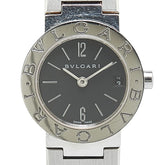 ブルガリ ブルガリブルガリ 腕時計 BB23SS クオーツ ブラック文字盤 ステンレススチール レディース BVLGARI 【中古】