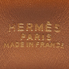 エルメス メドール ブレスレット バングル イエロー ゴールド レザー メッキ レディース HERMES 【中古】