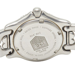 タグホイヤー プロフェッショナル 腕時計 S99.215 クオーツ グレー文字盤 ステンレススチール レディース TAG HEUER 【中古】