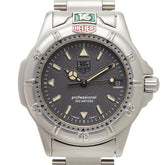 タグホイヤー 200 METERS プロフェッショナル 腕時計 WF1211-KO スイス製クオーツ グレー文字盤 ステンレススチール メンズ TAG HEUER 【中古】