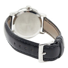 ブルガリ ソロテンポ 腕時計 ST29S クオーツ ブラック文字盤 ステンレススチール レザー レディース BVLGARI 【中古】