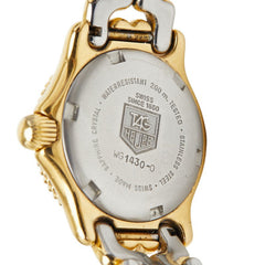 タグホイヤー セル 腕時計 WG1430-0 クオーツ ベージュ文字盤 ステンレススチール レディース TAG HEUER 【中古】