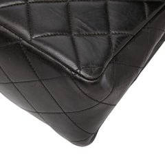 シャネル マトラッセ チェーン ショルダーバック ブラック ゴールド金具 ラムスキン レディース CHANEL 【中古】