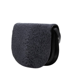 サンローラン ショルダーバッグ ブラック ネイビー レザー カラクール レディース SAINT LAURENT 【中古】