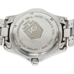 タグホイヤー プロフェッショナル 200m 腕時計 WK1112-1 クオーツ シルバー文字盤 ステンレススチール メンズ TAG HEUER 【中古】
