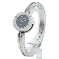 ブルガリ ビーゼロワン Bzero1 腕時計 BZ22S クオーツ ブラック文字盤 ステンレススチール レディース BVLGARI 【中古】