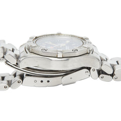 タグホイヤー プロフェッショナル 腕時計 WK1313 クオーツ ブルー文字盤 ステンレススチール レディース TAG HEUER 【中古】