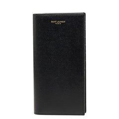 サンローラン コンチネンタルウォレット 長財布 396308 ブラック レザー メンズ SAINT LAURENT 【中古】