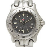 タグホイヤー プロフェッショナル セル 腕時計 S99.215 クオーツ グレー文字盤 ステンレススチール レディース TAG HEUER 【中古】