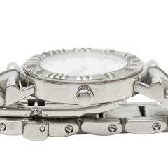 ティファニー アトラス 腕時計 クオーツ ホワイト文字盤 ステンレススチール レディース TIFFANY&Co. 【中古】