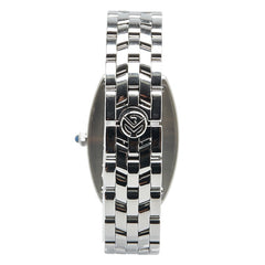 フランクミュラー トノーカーベックス 腕時計 1752QZ クオーツ シルバー文字盤 ステンレススチール レディース FRANCK MULLER 【中古】