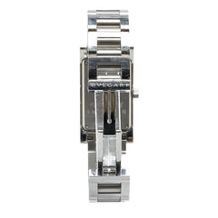 ブルガリ レッタンゴロ 腕時計 RT39S クオーツ ホワイト文字盤 ステンレススチール レディース BVLGARI 【中古】