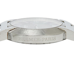 エルメス ノマード オートクォーツ 腕時計 NO1.710 キネティック グレー文字盤 ステンレススチール レディース HERMES 【中古】