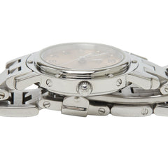 エルメス クリッパー 腕時計 CL4.210 クオーツ ピンク文字盤 ステンレススチール レディース HERMES 【中古】