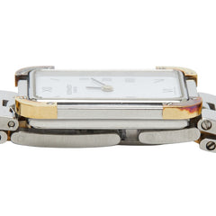 エルメス クロアジュール 腕時計 CR1.220 クオーツ ホワイト文字盤 ステンレススチール レディース HERMES 【中古】