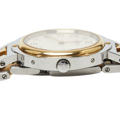 エルメス クリッパー 腕時計 CL3.440 クオーツ ベージュ文字盤 ステンレススチール メンズ HERMES 【中古】