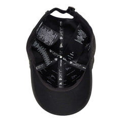 サンローラン ×ニューエラ YSLロゴ モノグラム 帽子 キャップ 687687 ブラック コットン レディース SAINT LAURENT 【中古】