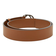 グッチ インターロッキングG ベルト 85・34 GGバックル 546389 ブラウン レザー メンズ GUCCI 【中古】