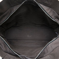 エルメス エールラインMM トートバッグ グレー キャンバス レディース HERMES 【中古】