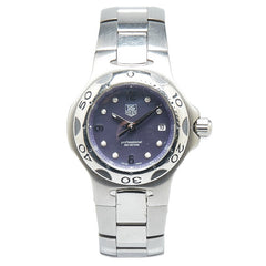 タグホイヤー プロフェッショナル キリウム 腕時計 WL131A クオーツ パープル文字盤 ステンレススチール レディース TAG HEUER 【中古】