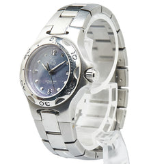 タグホイヤー プロフェッショナル キリウム 腕時計 WL131A クオーツ パープル文字盤 ステンレススチール レディース TAG HEUER 【中古】