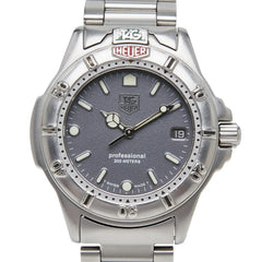 タグホイヤー プロフェッショナル 200 腕時計 999.213A クオーツ グレー文字盤 ステンレススチール メンズ TAG HEUER 中古