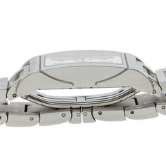 ブルガリ レッタンゴロ 腕時計 RT39S クオーツ ホワイト文字盤 ステンレススチール レディース BVLGARI 中古