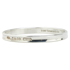 ティファニー 1837 ナロー バングル SV925 シルバー レディース TIFFANY&Co. 【中古】