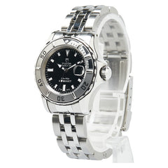 チュードル ハイドロノート 腕時計 99090 自動巻き ブラック文字盤 ステンレススチール レディース TUDOR 【中古】