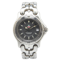 タグホイヤー セル プロフェッショナル200 腕時計 WG1113-K0 クオーツ グレー文字盤 ステンレススチール メンズ TAG HEUER 【中古】