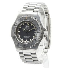 タグホイヤー 3000シリーズ 腕時計 932.213 クオーツ グレー文字盤 ステンレススチール レディース TAG HEUER 【中古】