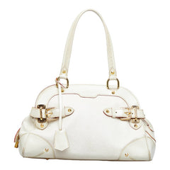 ルイ ヴィトン スハリ ル ラディウ ハンドバッグ M95624 ブロン アイボリー レザー レディース LOUIS VUITTON 【中古】