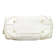 ルイ ヴィトン スハリ ル ラディウ ハンドバッグ M95624 ブロン アイボリー レザー レディース LOUIS VUITTON 【中古】