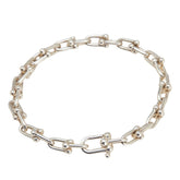 ティファニー ハードウェア スモールリンク スモールサイズ ブレスレット SV925 シルバー レディース TIFFANY&Co. 【中古】