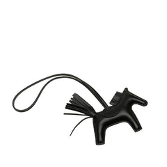 エルメス ロデオ ペガサスPM バッグチャーム ソーブラック アニョーミロ レディース HERMES 【中古】