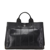 エルメス フールトゥPM ハンドバッグ ブラック エバーカーフ レディース HERMES 【中古】